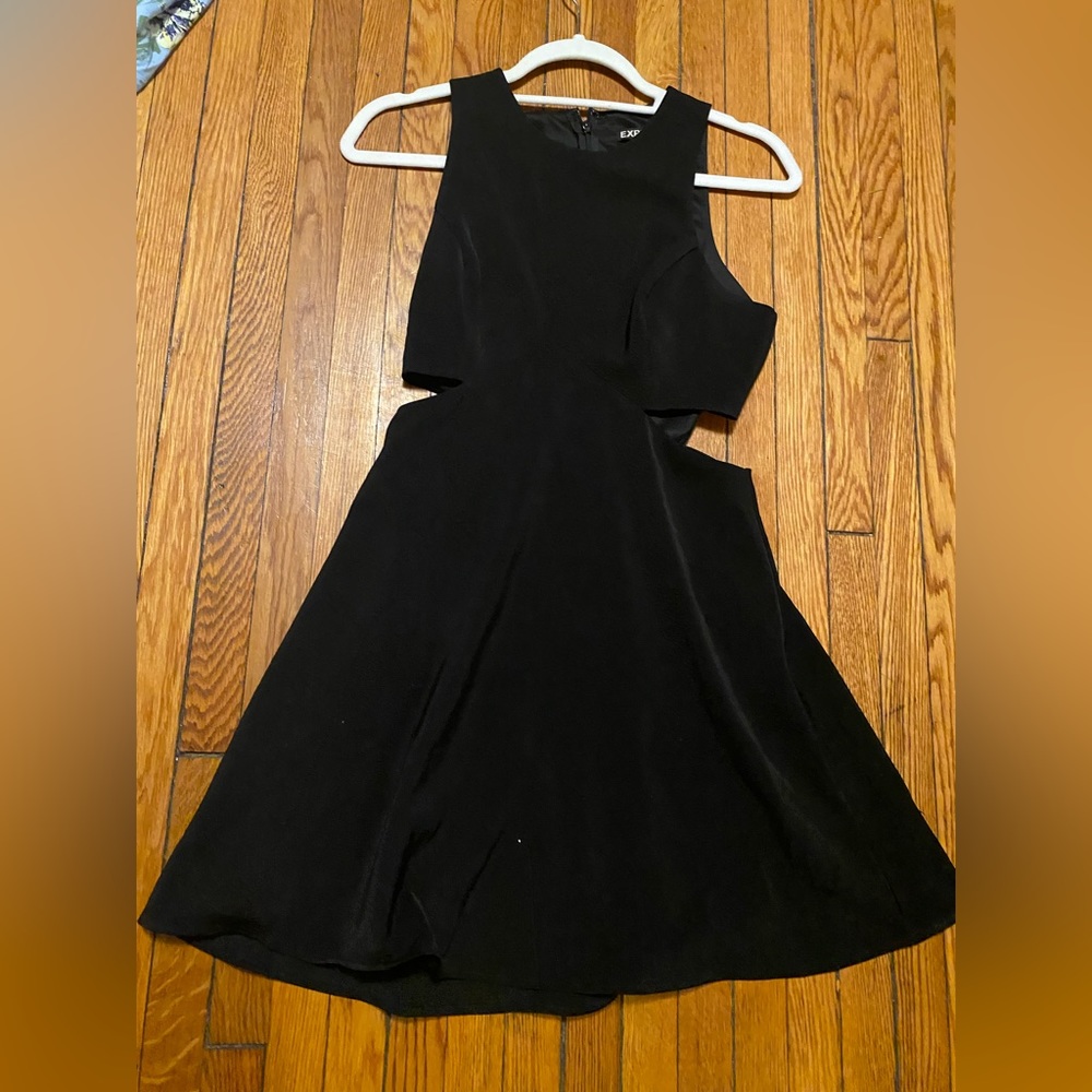 Little black cut out dress